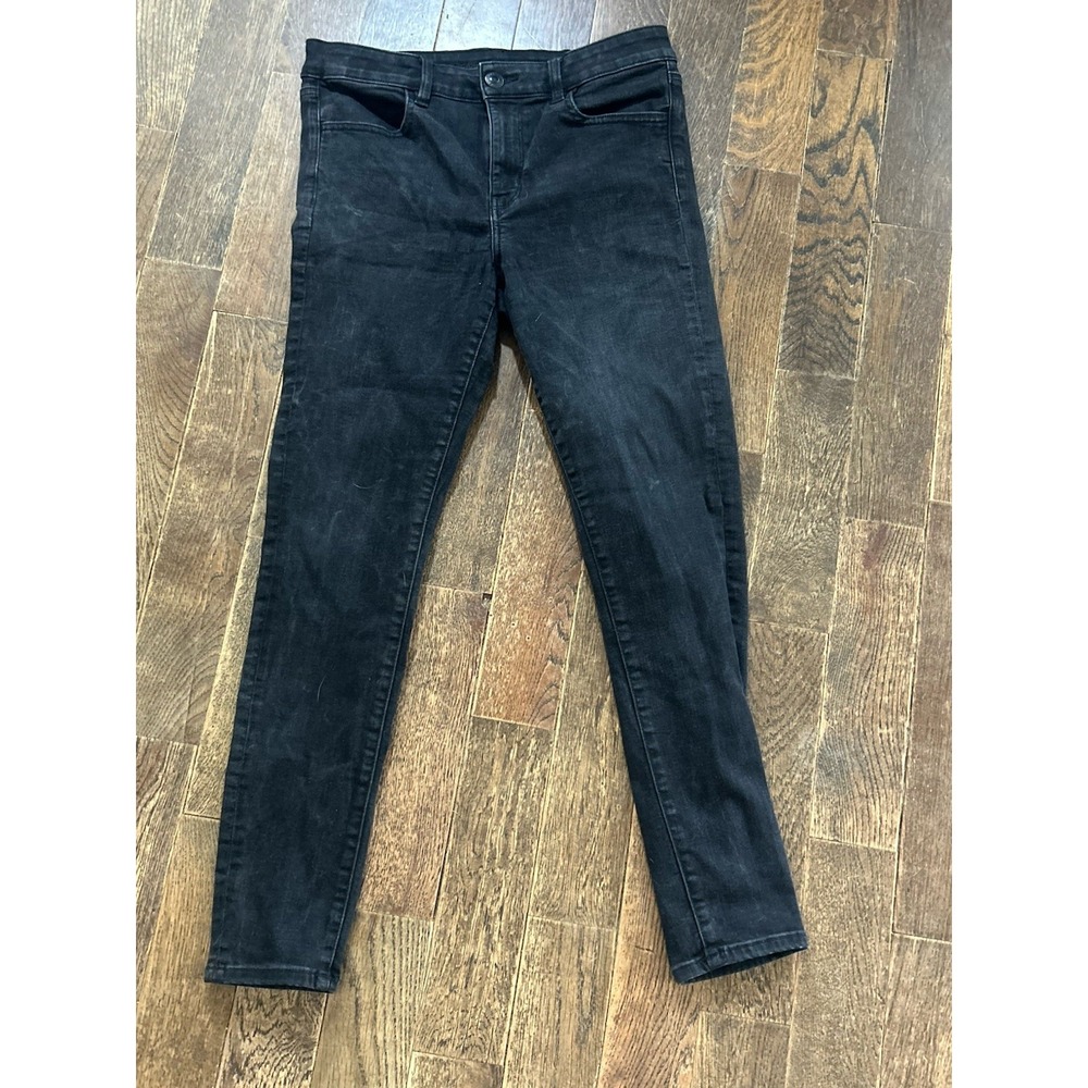 American Eagle Ne(X)t Level Stretch Mid Rise Jegging Size 10 Regular Black Jeans